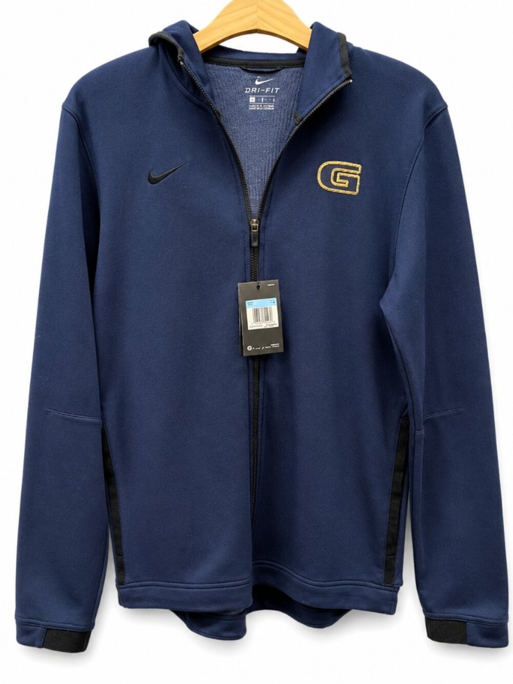 Nike Dri-FIT Grambling State Tigers Full-Zip Performance Jacket– Navy Athletic